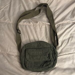 Olive Green Men's Crossbody Bag